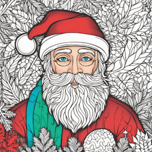 Christmas Coloring Pages For Adults Cover Image