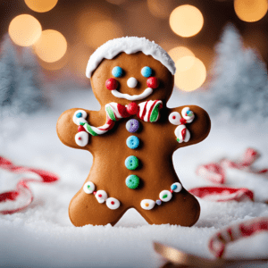 Gingerbread Man Coloring Pages Cover Image