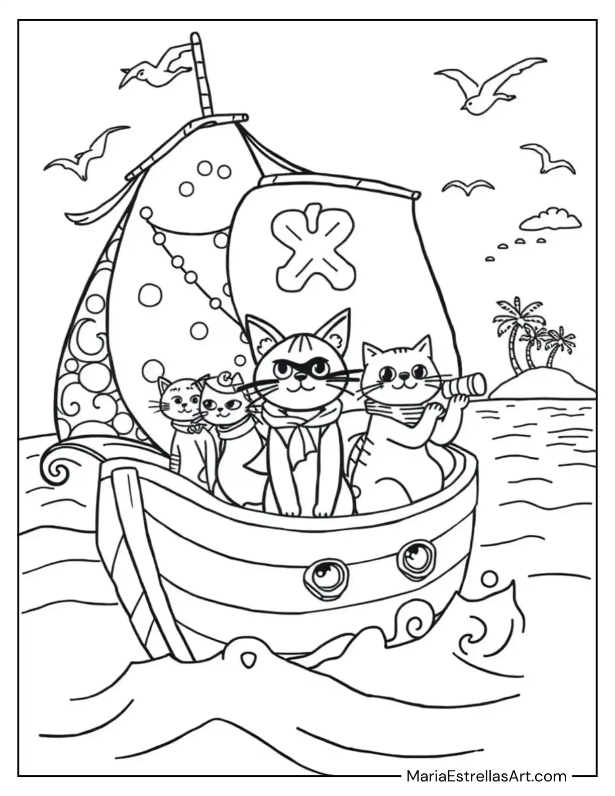 Adventure Cats on the High Seas