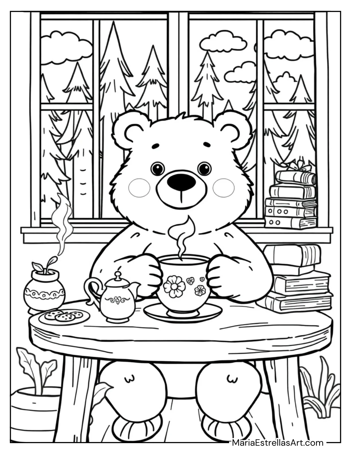 Bear and a Cup of Tea