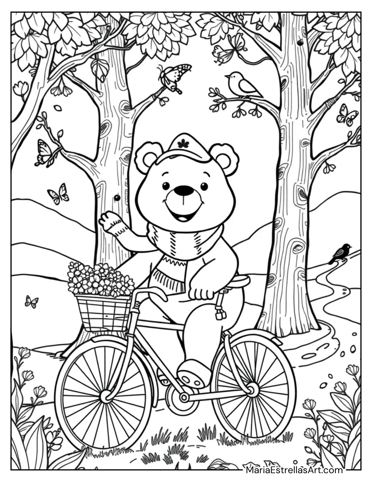 Bear on a Bike