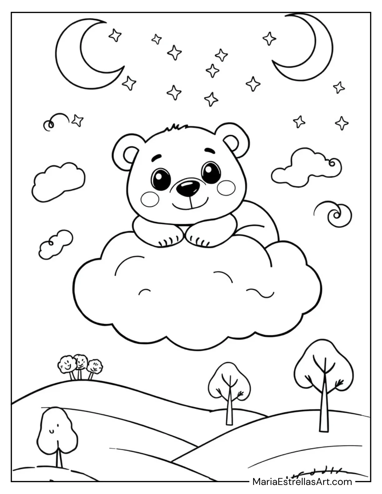 Bear on a Cloud